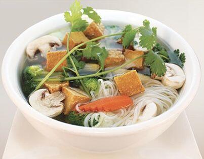 41 Vegetarian Rice / Egg Noodle Soup