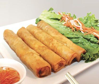 A3 Vegetarian Egg Rolls (4) Cha Gio Chay