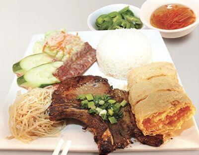 72 ShrimpCake. ChineseSausage. PorkChop. Egg. Over Rice